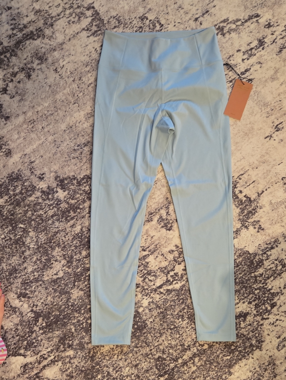 girlfriend collective Womens Sky Blue Leggings